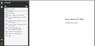 Epson Stylus Pro 4800 Manual Epson Stylus Pro 4800 Manual