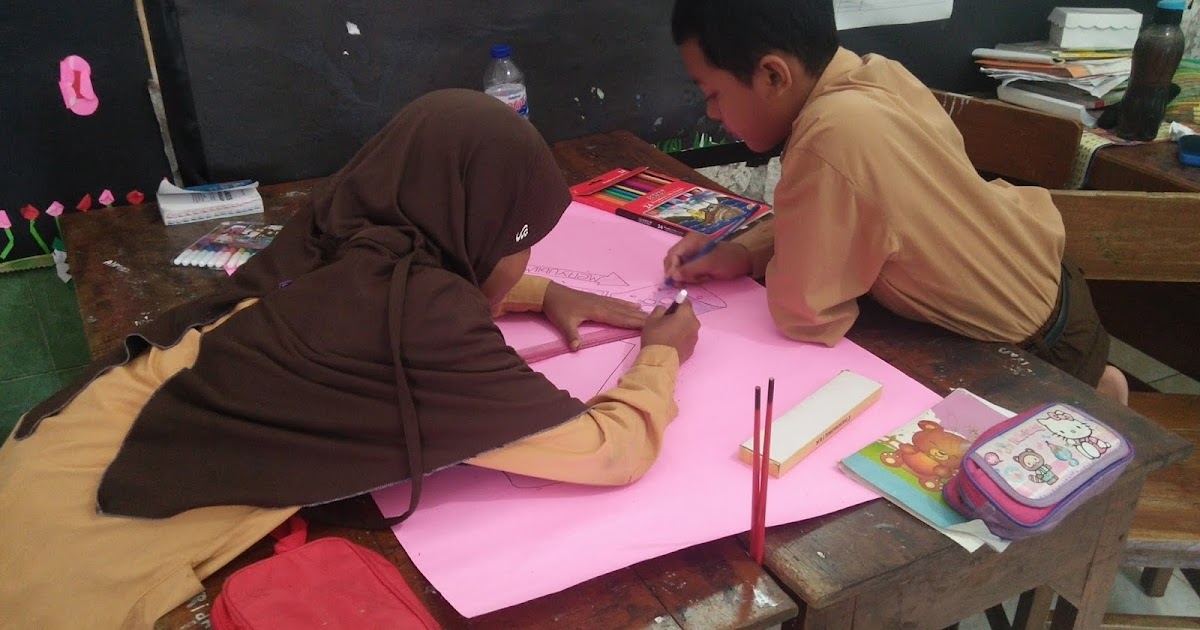 Membuat Poster Perubahan Wujud Benda