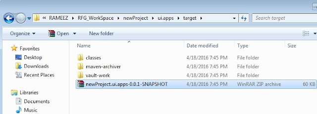 AEM Project Structure in Eclipse