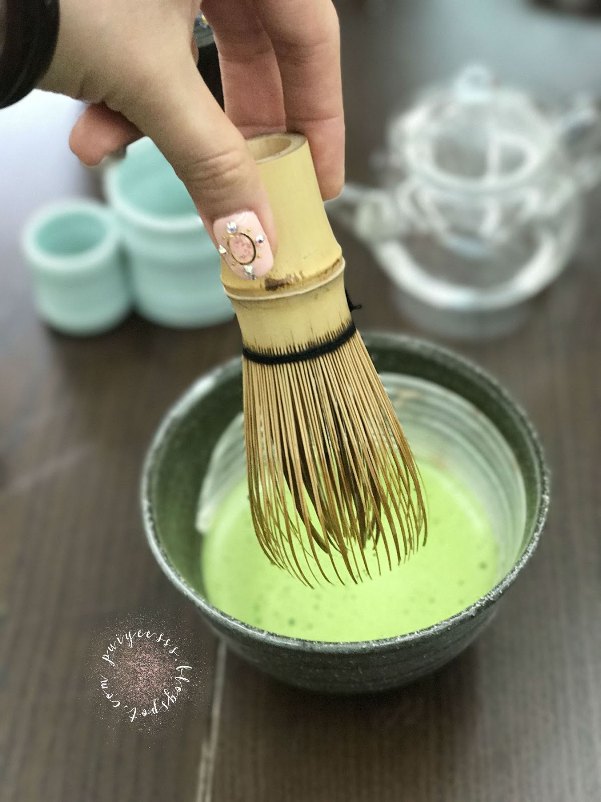 EVENT I Learnt to eat Green Tea Leaves from Japan Tea Master! P U I