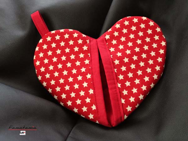 Herzige Topflappen Snaply Herztopflappen