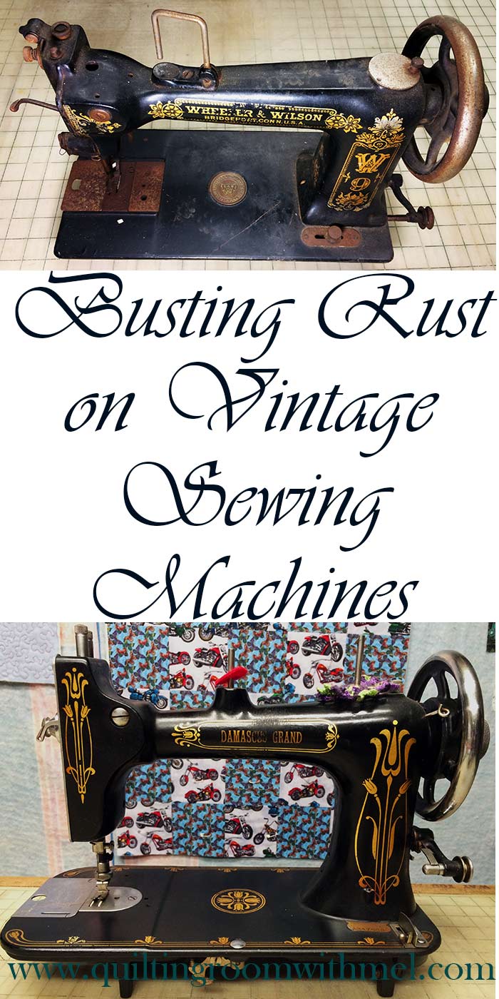 busting rust vintage machines