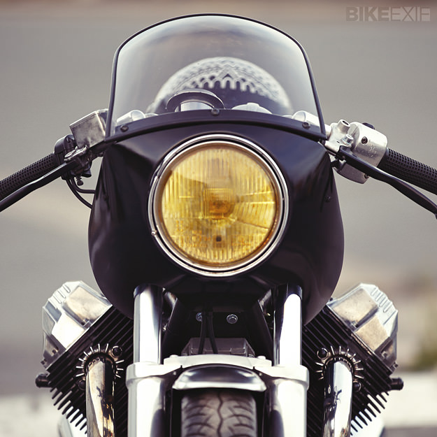 Moto Guzzi độ Cafe Racer: "Phượng hoàng bóng đêm" Moto Guzzi độ Cafe Racer: "Phượng hoàng bóng đêm"