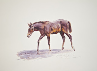 animales-domesticos-pinturas-de-corceles dibujos-oleo-caballos
