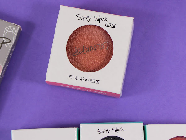 ColourPop Super Shock Cheek - Wisp, Prenup, Jelly Fish and Drop of a Hat Swatches & Review