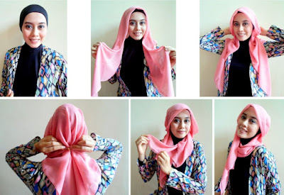 tutorial hijab wisuda segi empat satu warna tutorial hijab wisuda segi empat satu warna