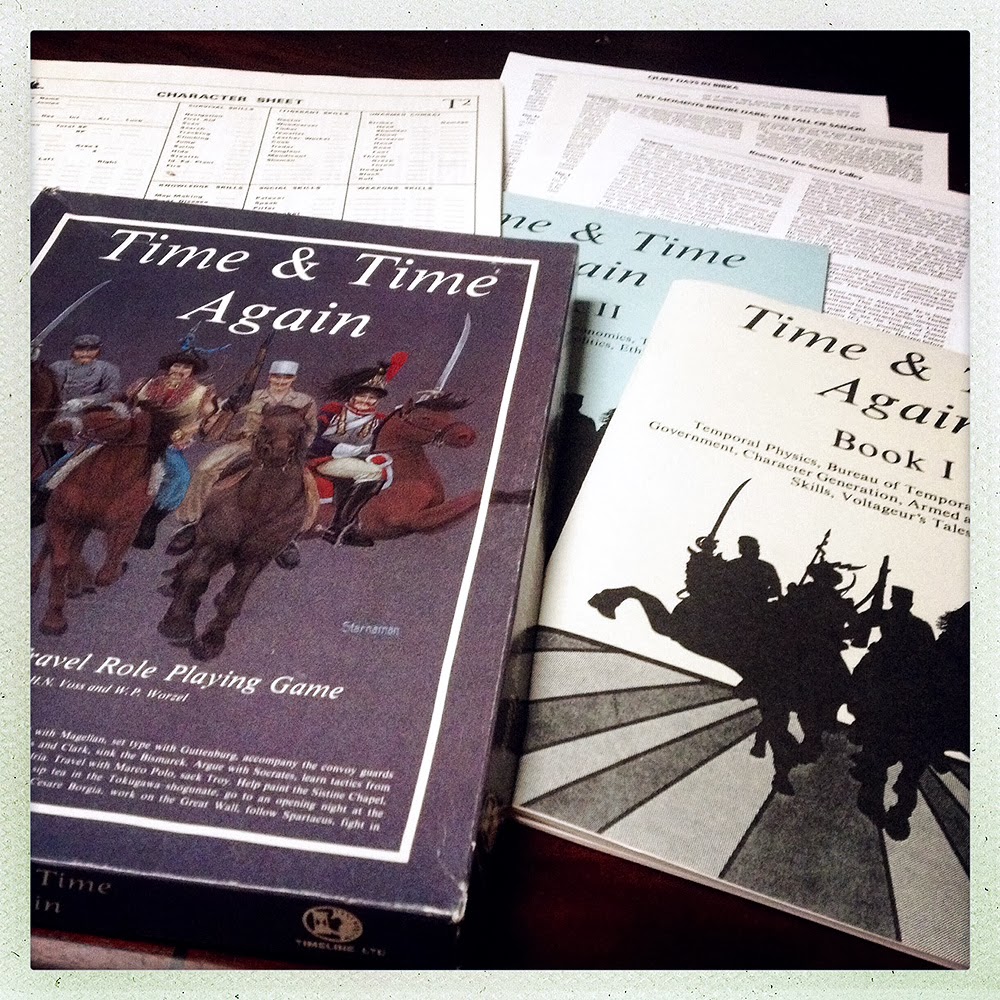 Save Vs. Dragon: New Acquisition, circa 1984: Time & Time Again (Time ...