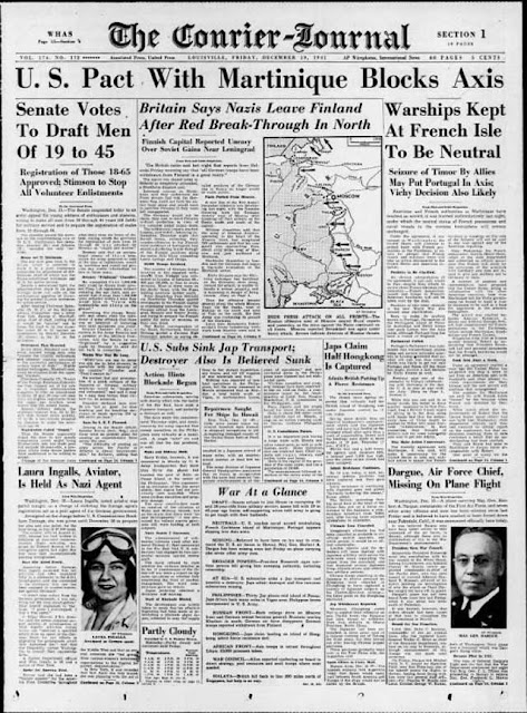 Louisville Courier-Journal, 19 December 1941 worldwartwo.filminspector.com