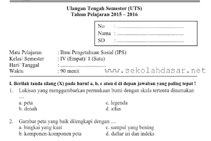 Bahasa Indonesia Kelas 4 Sd Semester 1