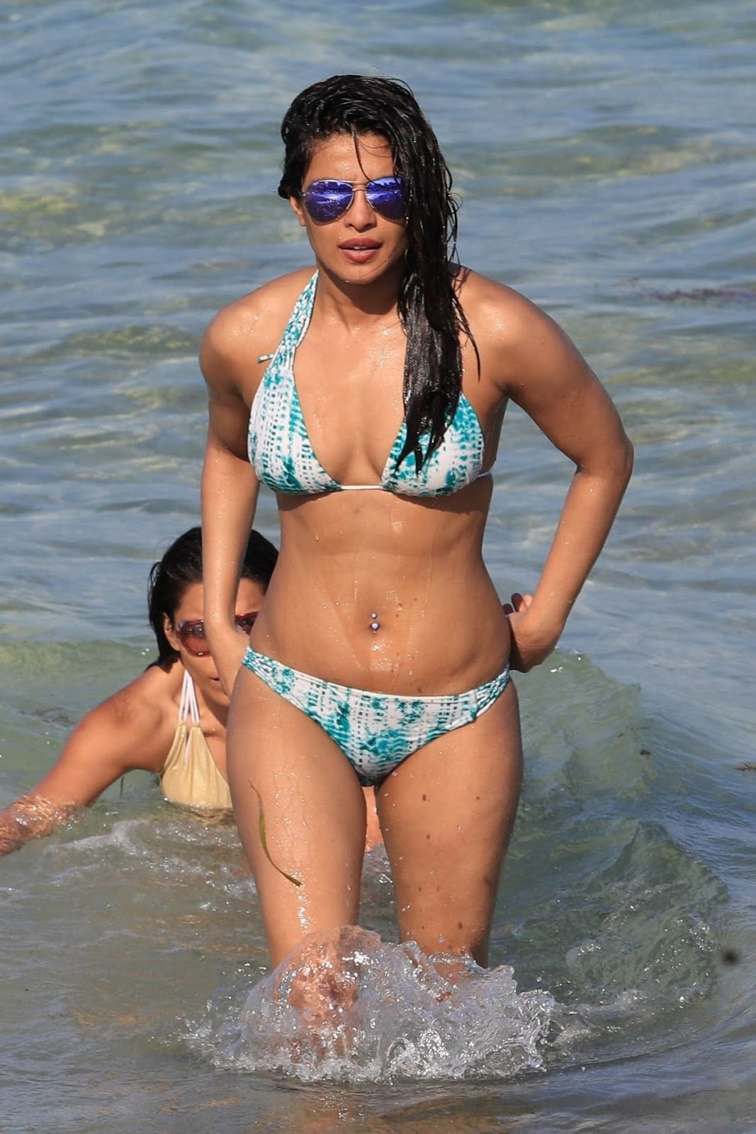 Priyanka Chopra Shows Off Her Bikini Body In Miami Beach -6183