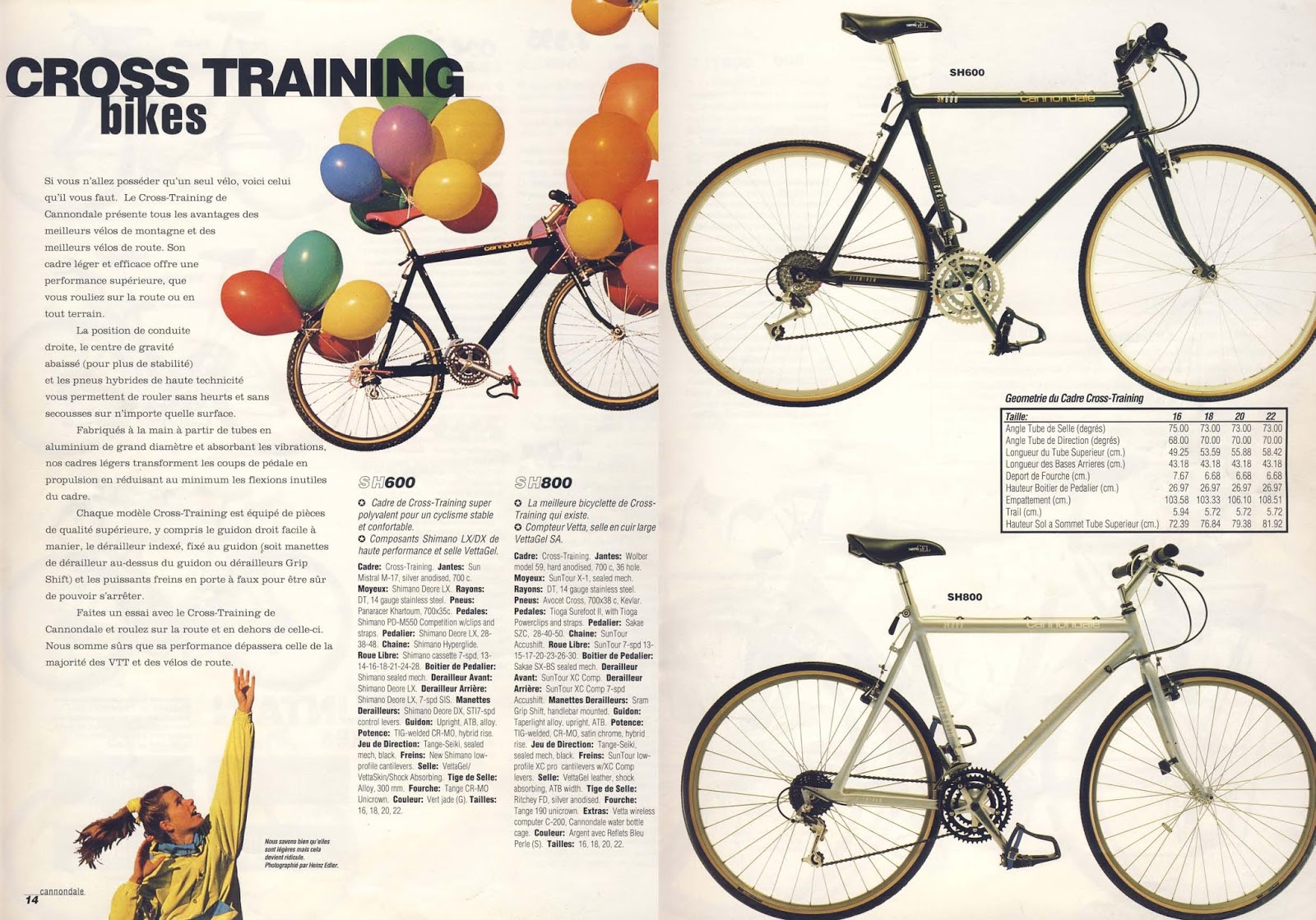 CATALOGUES CANNONDALE CANNONDALE 1991