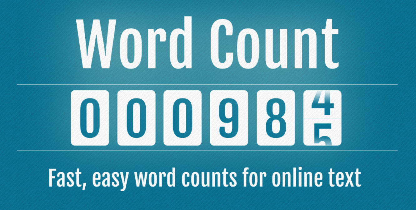No need to download any app from any store just use Online Words And Characters Counter Tool - A fast, easy word counts for online text