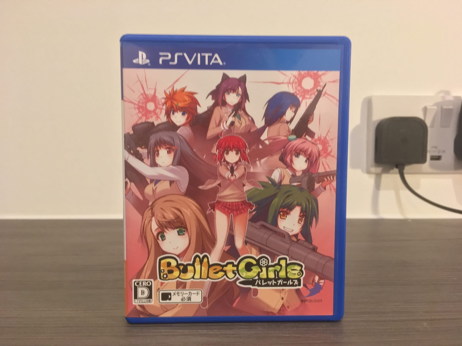 PS Vita Bullet Girls 2 Playstation Vita Region Free Japan Import game soft