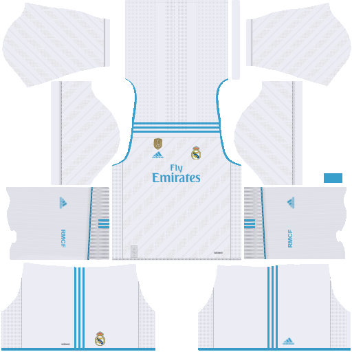 REI DOS KITS DLS REAL MADRID 17/18