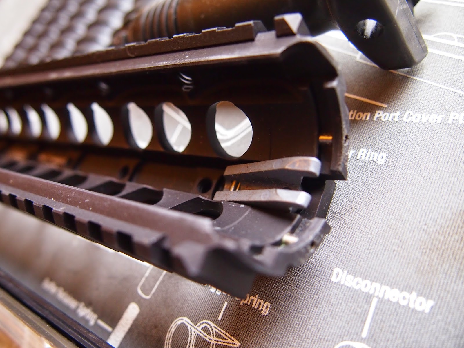 Mister Donut's Firearms Blog: Colt Canada SA20 with Drop-in Rail ...