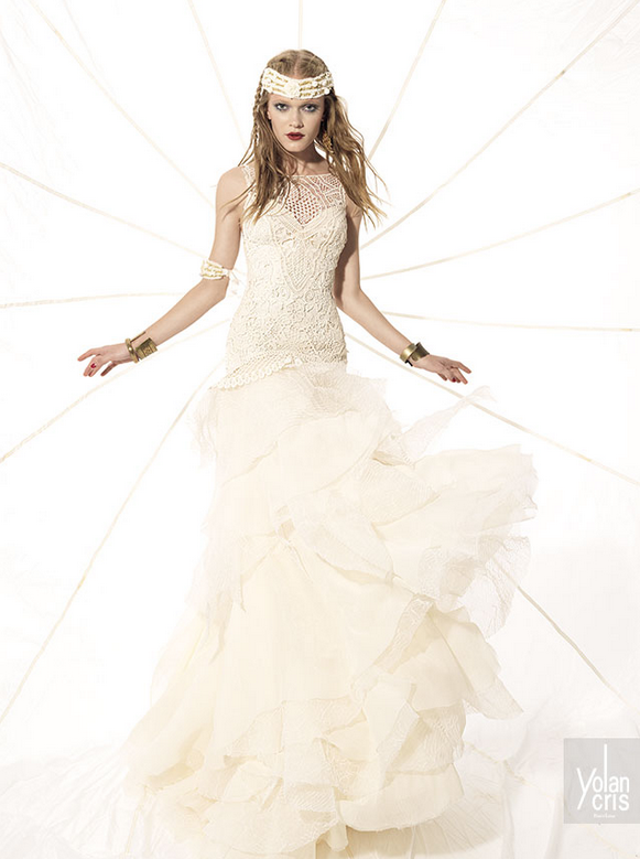 Colección novias YolanCris Colección de novias 2014 2015 YolanCris