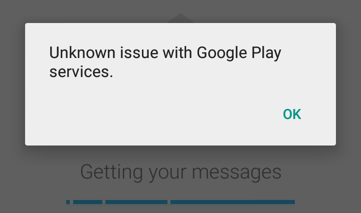 Fix: Unknown issue with Google Play Services – Gmail sync error