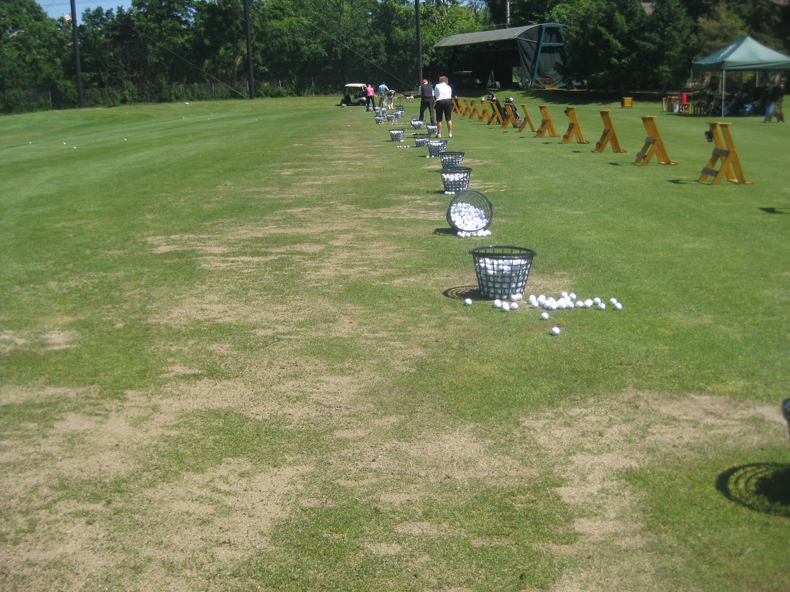 Northmoor Country Club Golf Course Operations Driving Range Practice