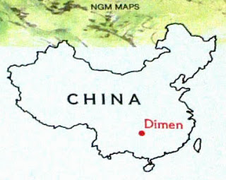 This National Geographic map of China is incorrect