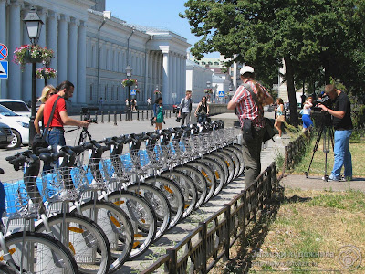 Прокат велосипедов у приволжского университета
