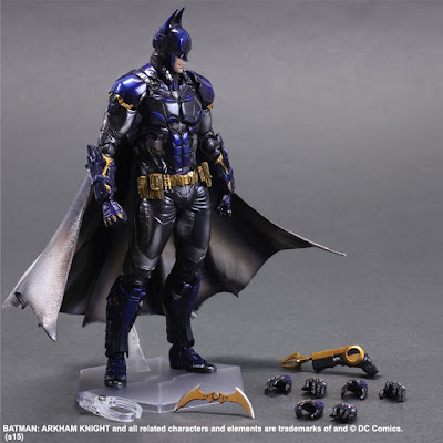 San Diego Comic-Con 2015 Exclusive Metallic Batman: Arkham Knight Play Arts Kai Action Figure by Square Enix