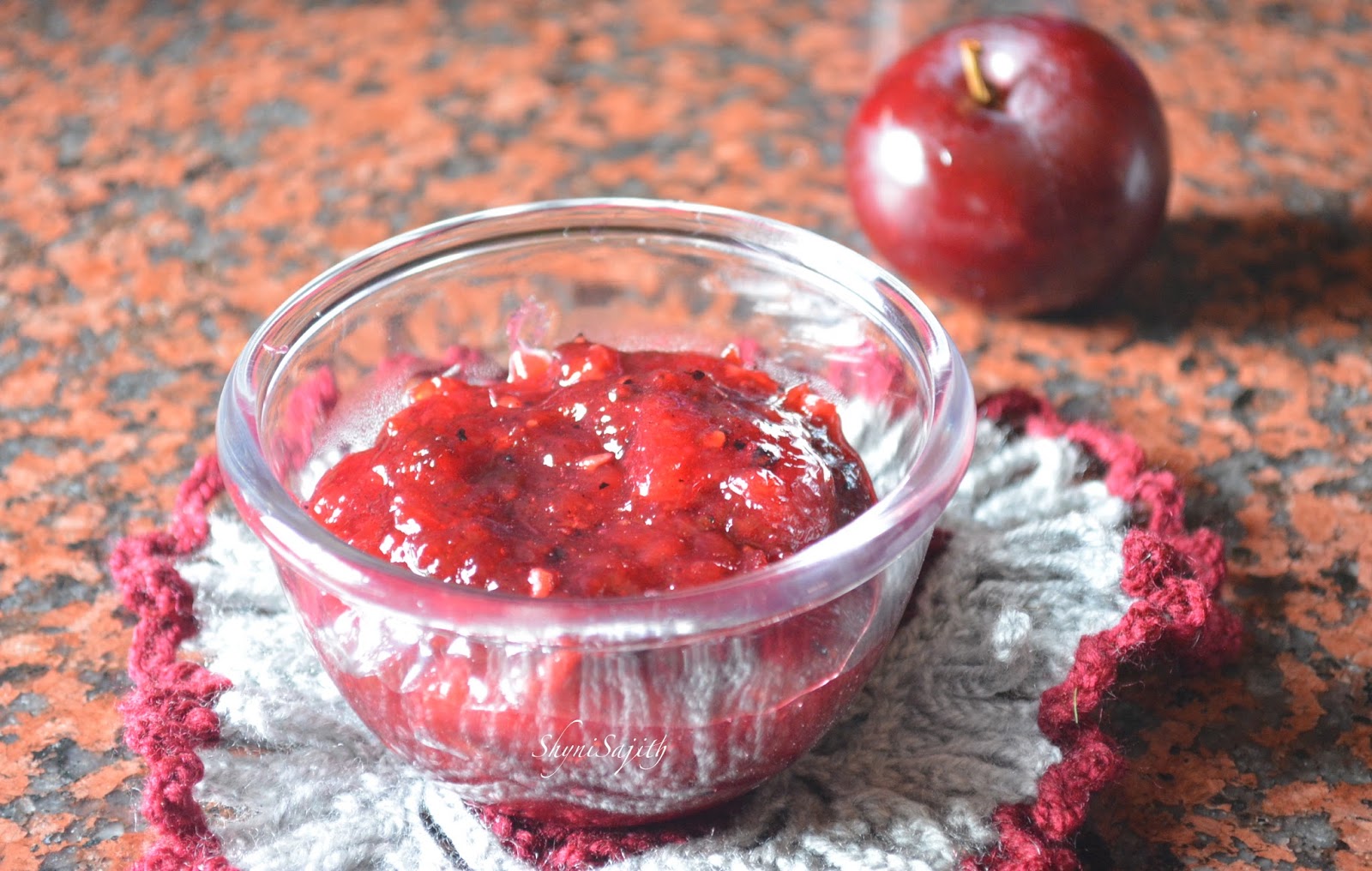 My Cooking Experiments......... Plum chutney (Indian Style)
