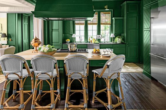 Green Idea House Kitchen by Bill Ingram Architect 