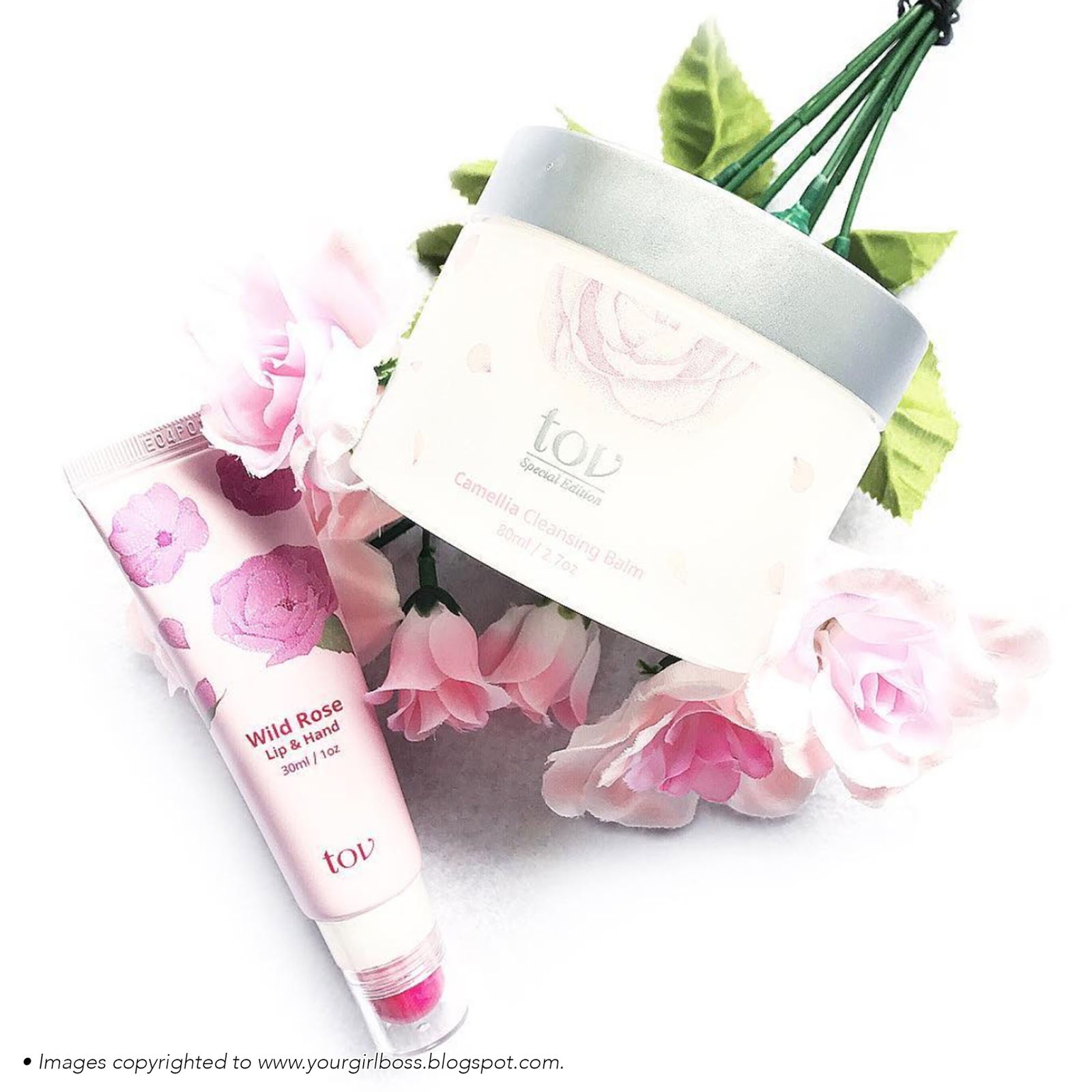 (PR) Hebeloft Tov Camellia Cleansing Balm & Lip & Hand Cream Review