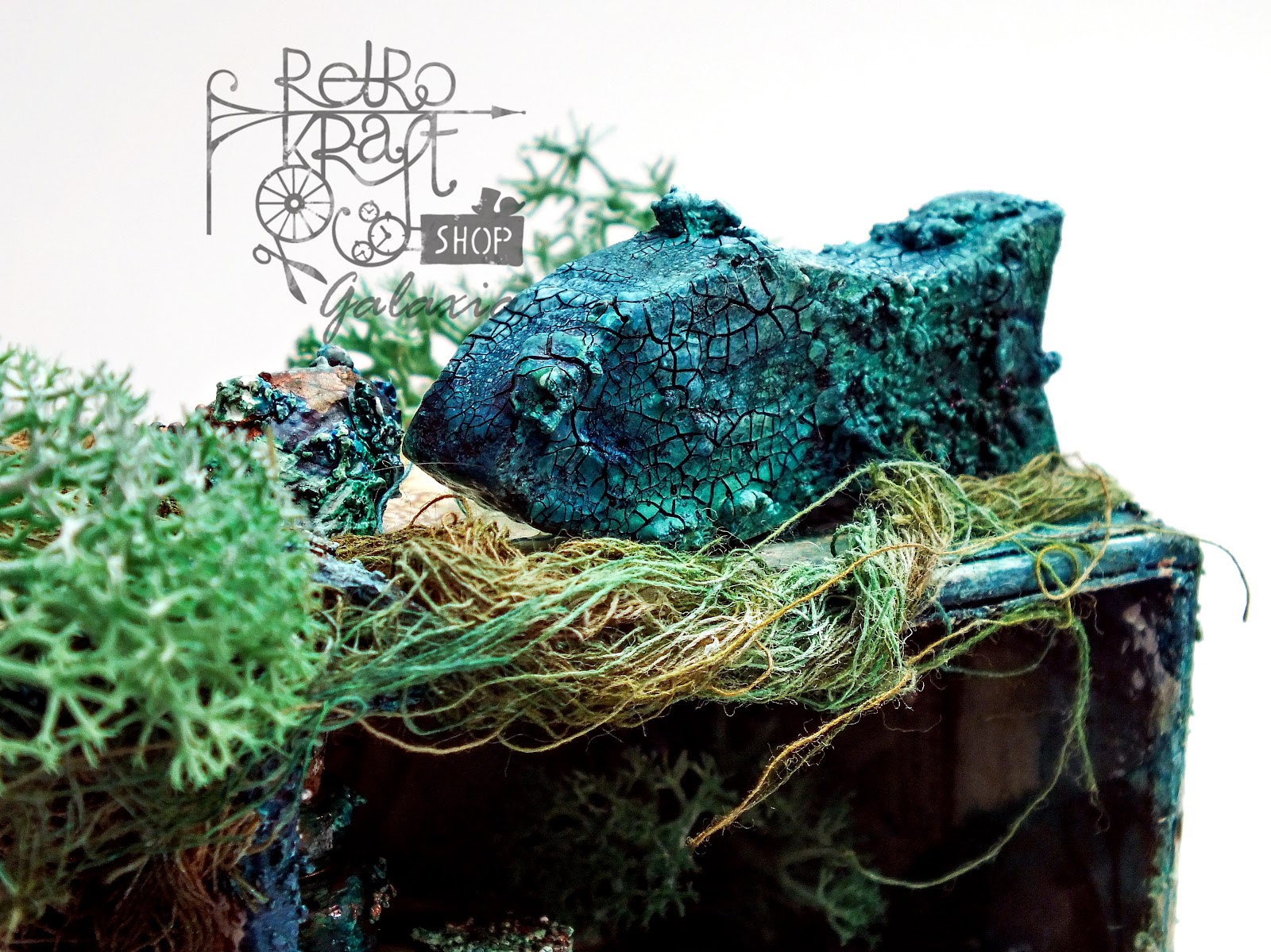 Jak zrobić shadow box z pudełka kurs video GalaxiaArt.pl