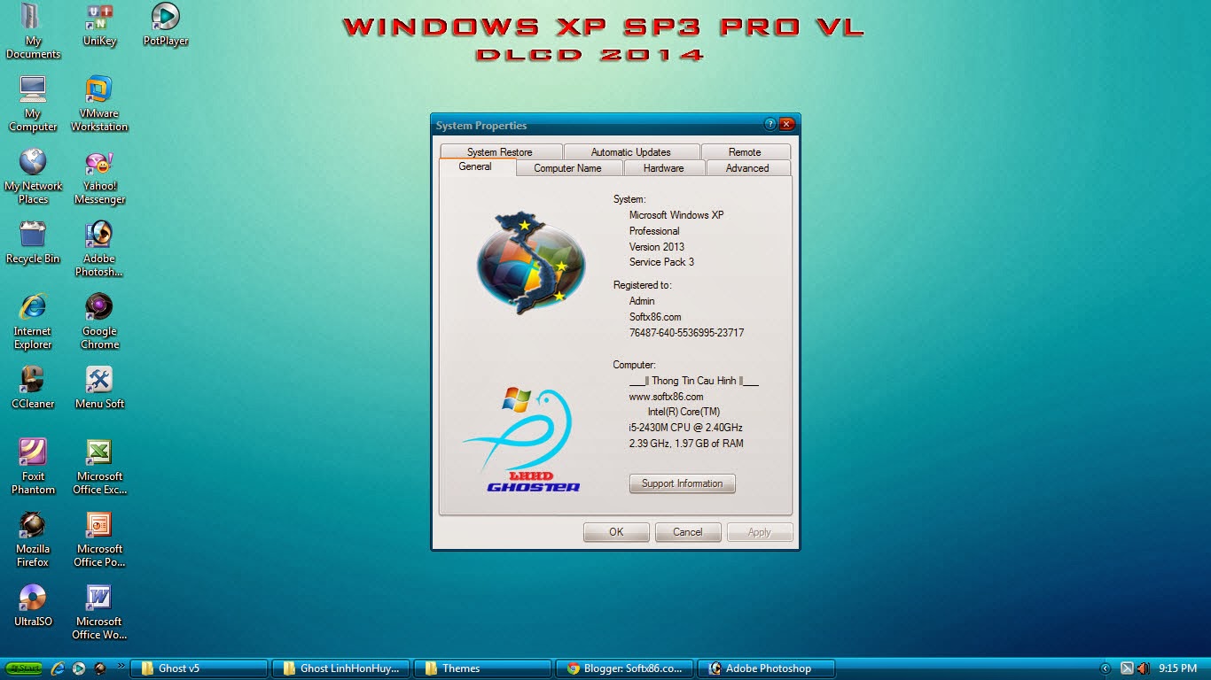 Download ghost windows xp sp3 professionelle Super-Ringan