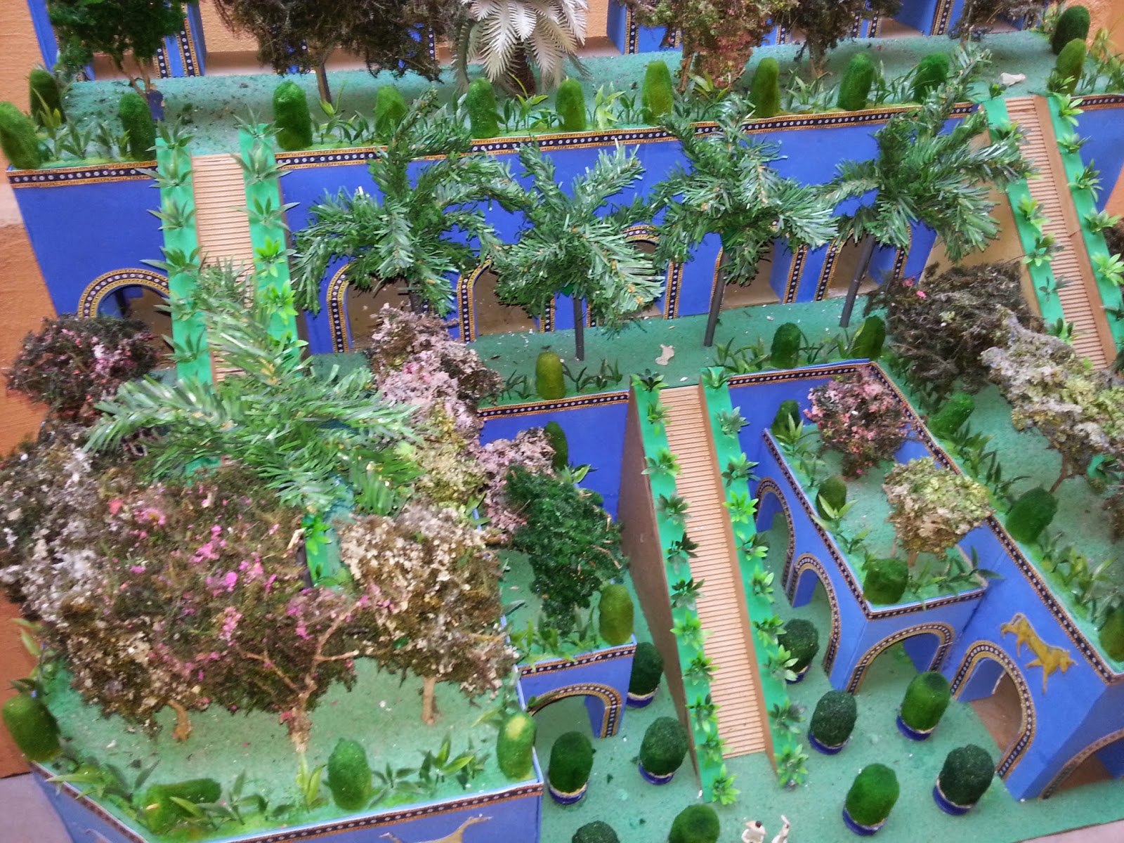 7maravilhas Os jardins suspensos da Babilônia 7maravilhas Os jardins suspensos da Babilônia