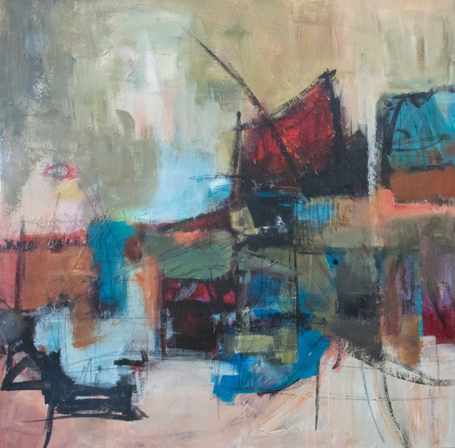 Kit Hevron Mahoney Fine Art KMA2854 Deeper Memories by Colorado artist