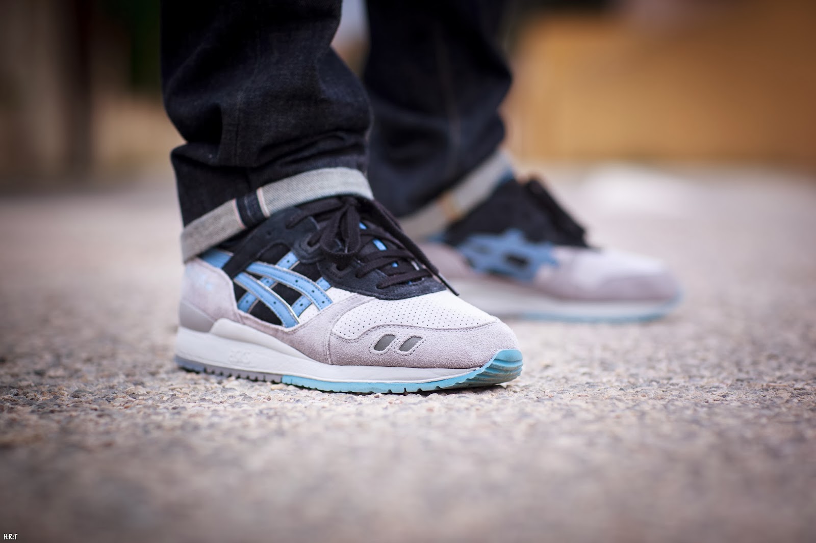 asics gel lyte iii captain blue