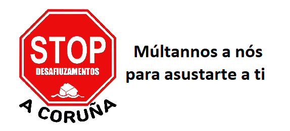 Stop Desahucios contra la ley Mordaza