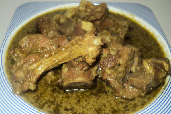 Foodblog: Green Mutton Curry Recipe Or Hara Masala Ghosh Recipe, Easy Green  Mutton Curry Recipe.