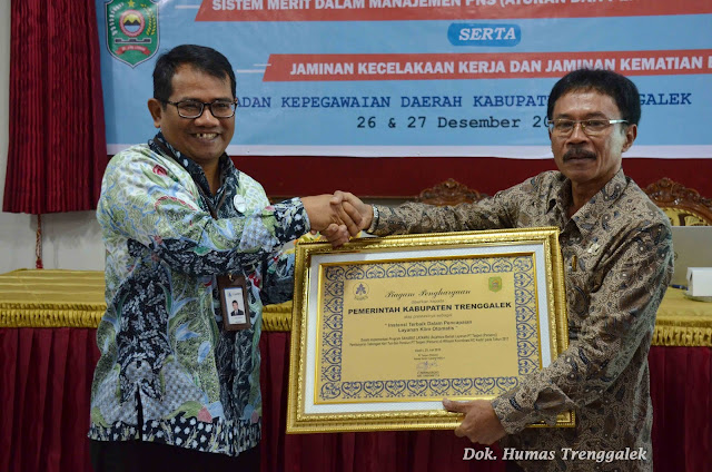Taspen Nobatkan Trenggalek Sebagai Instansi Terbaik Dalam Pencapaian Layanan Klaim Otomatis