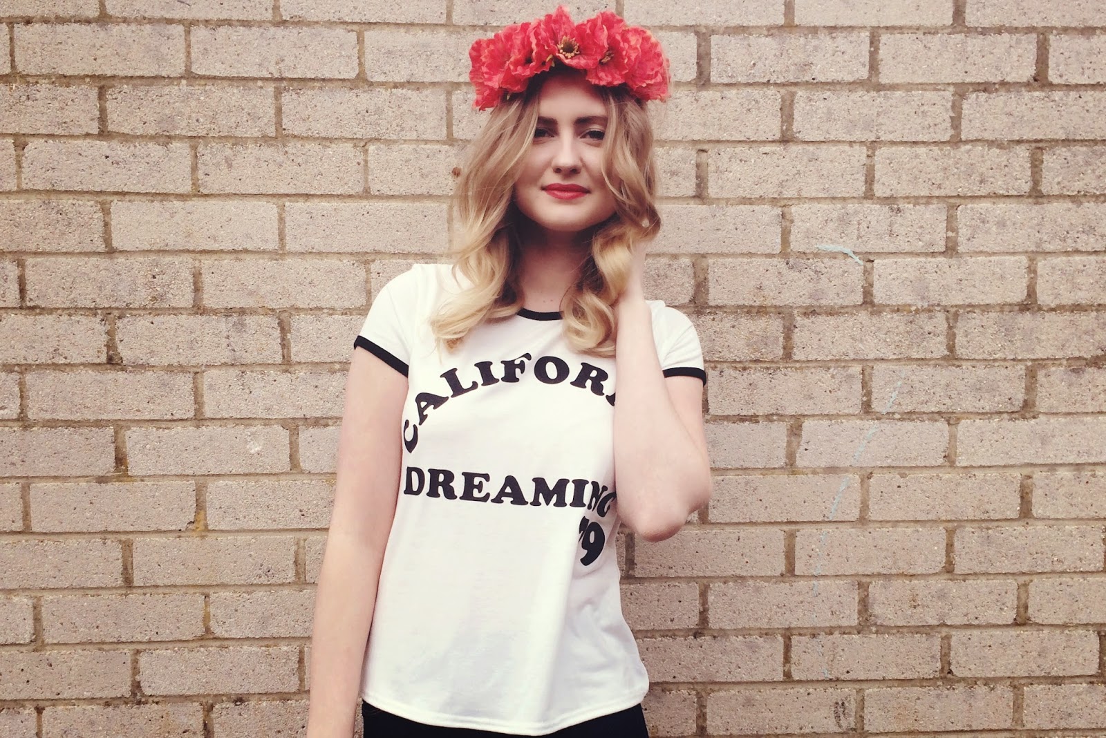FashionFake, a UK fashion and lifestyle blog: brighten up your outfit with a bright floral head crown.