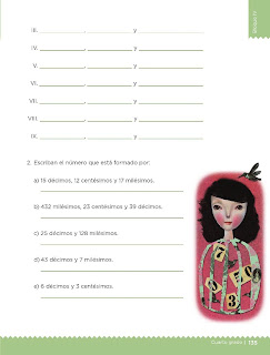 Apoyo Primaria Desafíos Matemáticos 4to. Grado Bloque IV Lección 73 Son equivalentes 