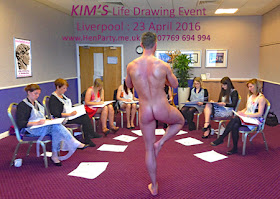 nude life drawing, naked male model, hen party me uk, hen party, hen do, liverpool