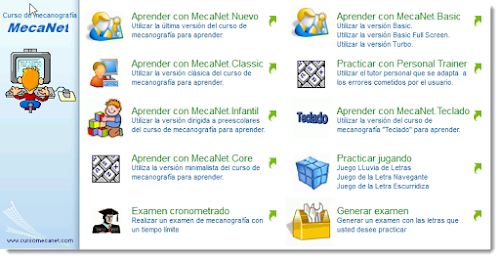 MecaNet-Office  Español, El Mejor Curso de Mecanografía -  IntercambiosVirtuales