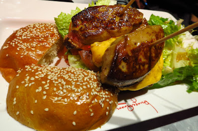 Burgeroom, double foie gras burger