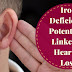 Is there a link between iron deficiency and hearing loss?