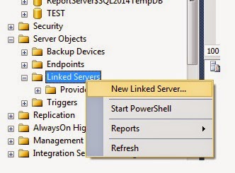 SQL-Compass: SQL Server: How to create a linked server