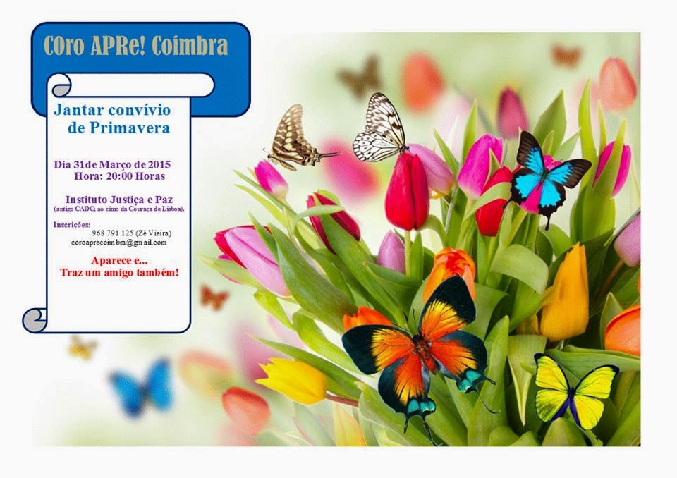Coro APRe! Coimbra, jantar convívio