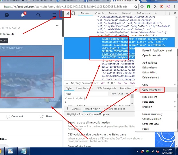 Save Video Dari Fb Dengan Inspect Element 2019 Save Video Dari Fb Dengan Inspect Element 2019