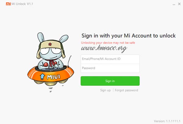 Download Mi Unlock App