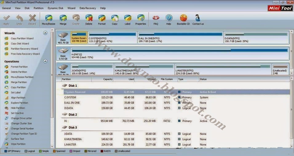 partition wizard home edition download