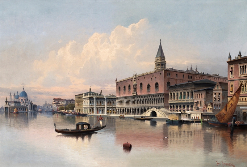 Karl Kaufmann 1843-1901 | Venetian Scene painter Karl Kaufmann 1843-1901 | Venetian Scene painter