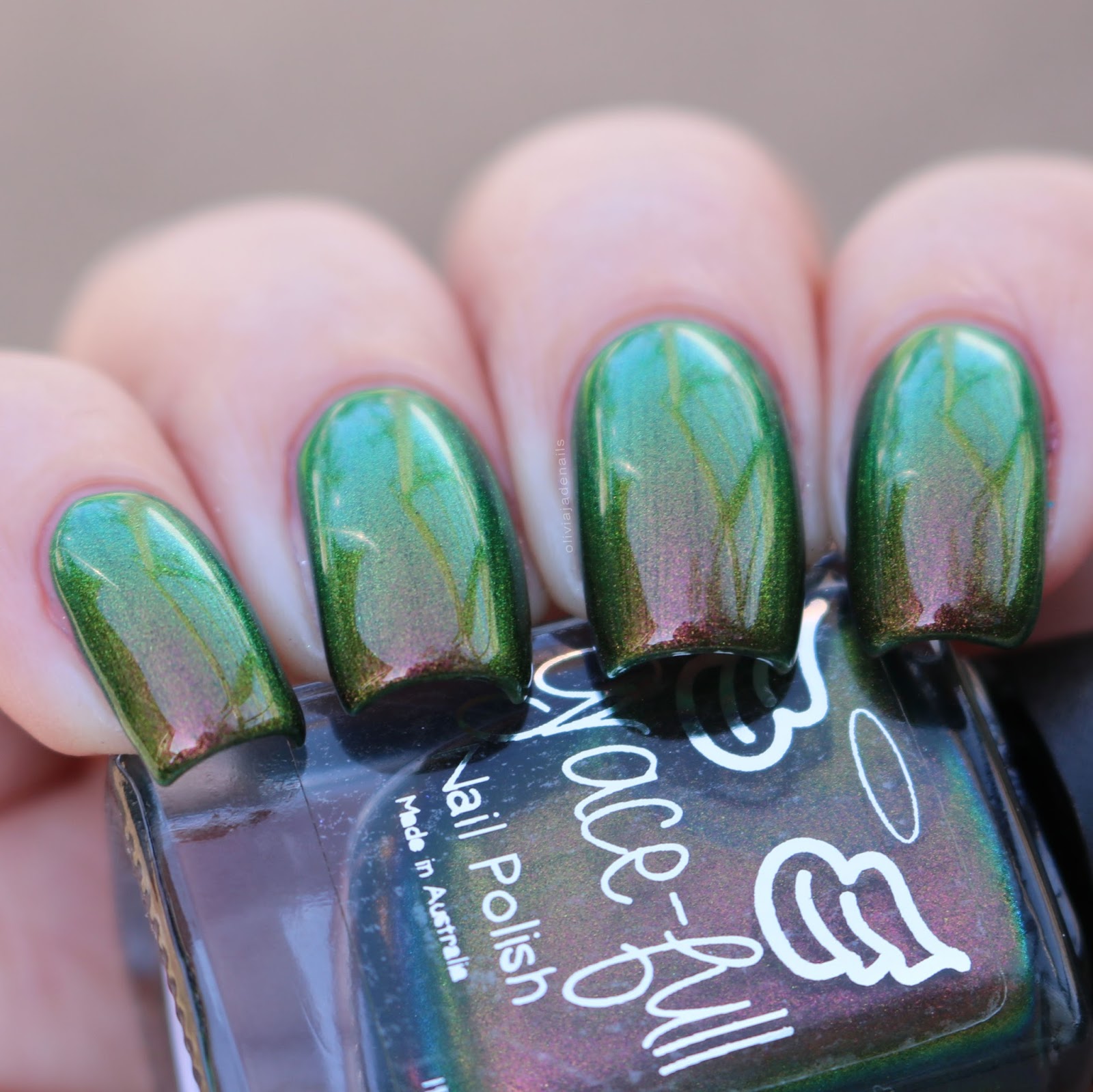 Grace-full Nail Polish Book Of Shadows swatched by Olivia Jade Nails