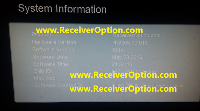 GX6605S HW203.00.013 HD RECEIVER CLINE OK NEW SOFTWARE